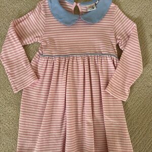 Luigi pink stripe dress